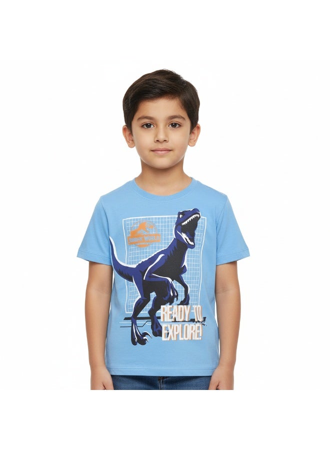 general T-SHIRT BOYS JURASIC WORLD SS 2-8 YRS AI - Image 1