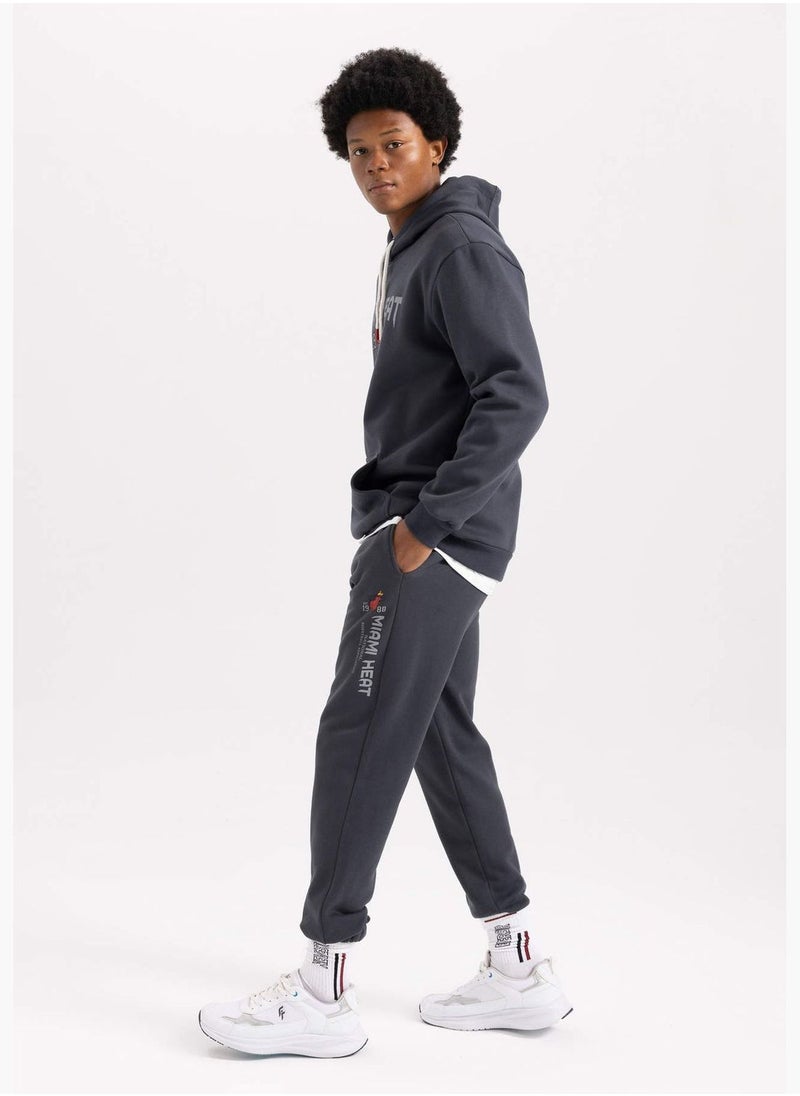 DeFacto Man NBA Miami Heat Licenced Knitted Jogger  - Image 1