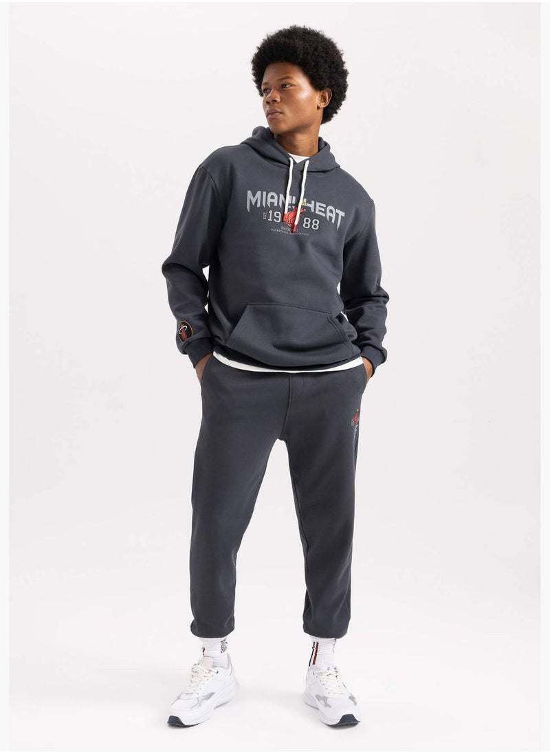 DeFacto Man NBA Miami Heat Licenced Knitted Jogger  - Image 3