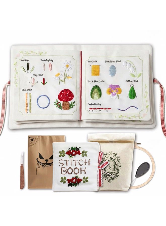 TenDawn Embroidery Kit for Beginner, 30 Stitches - Image 1