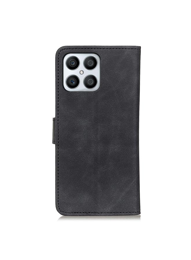 اس-توب جراب هاتف من الجلد القابل للطي بتصميم كلاسيكي من خزنة لهاتف Honor X8 / 30i / Play6T Pro - Image 3