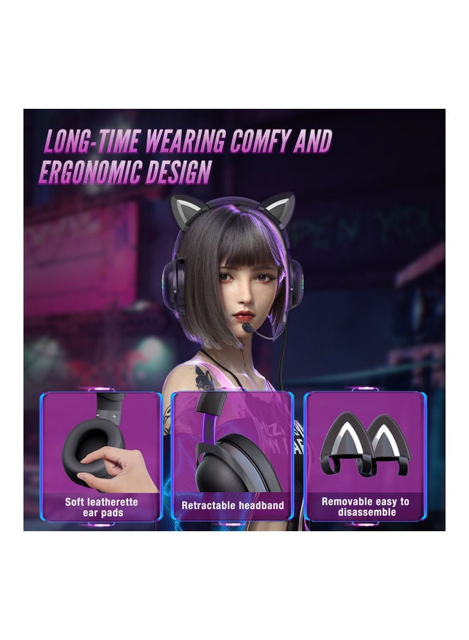 NIBEMINENT X11 Wired Stereo Gaming Headphones - Image 2