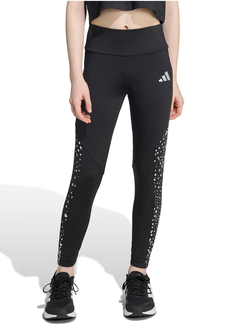 اديداس Youth Training Essential Glam Printed Leggings