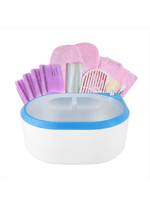 New Paraffin Wax Machine for Hand and Feet，Paraffin Bath Upgrade Spa Wax for Smoothens and Softens Dry Skin Quick Heating Paraffin Wax Warmer（Blue）