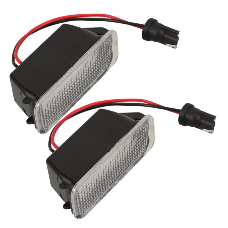 2Pcs LED License Plate Lights Assembly For Car Truck Replacement White - Image 2