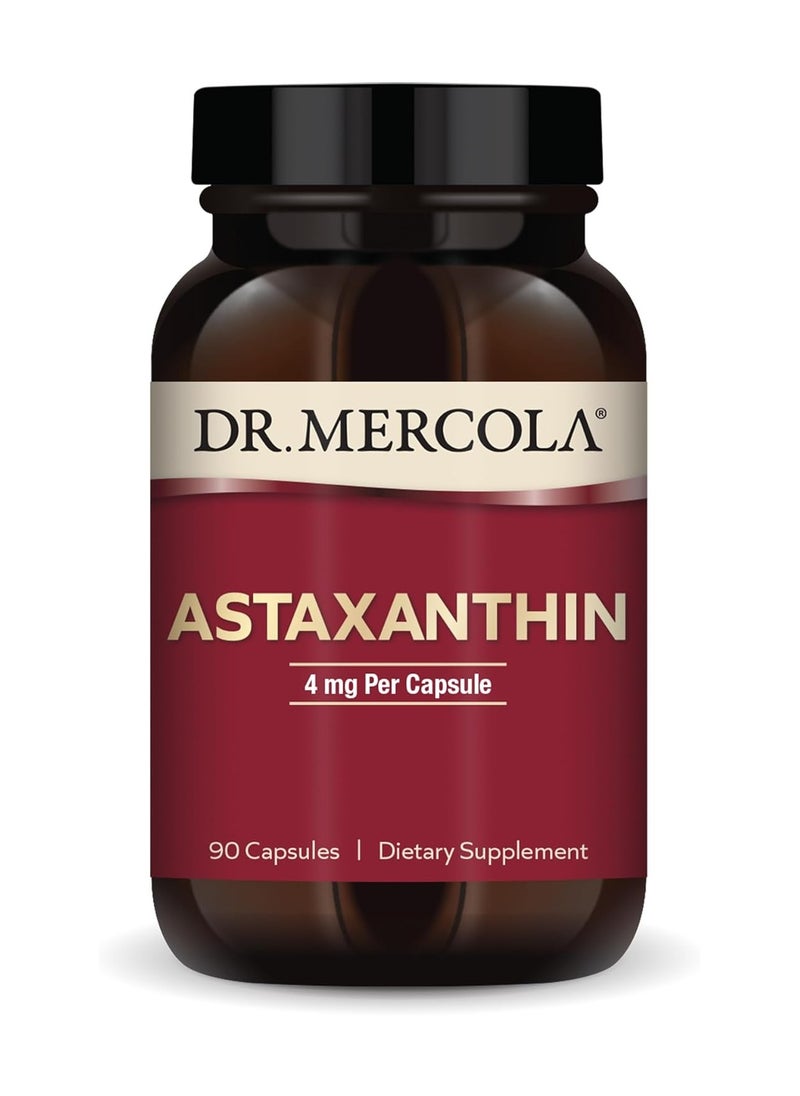 Dr. Mercola - Astaxanthin 4 Mg Per Capsule 90 Capsules - Image 1