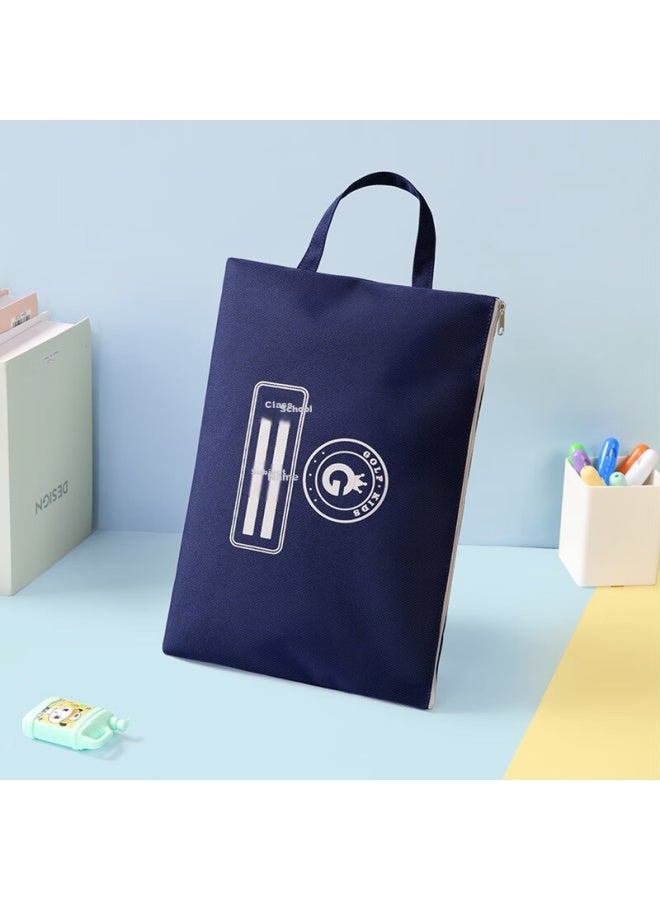 Golf Elementary School Tutoring Bag Children's Handheld Subject Bag For Boys And Girls Lightweight Large Capacity Doent Test Paper Homework Bag - Image 5