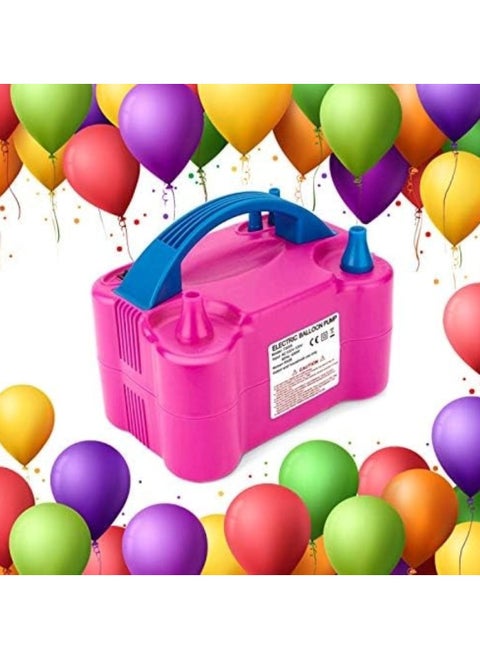 Electric Portable Balloon Pump Inflator Double Nozzle With Manual And Automatic Two Modes