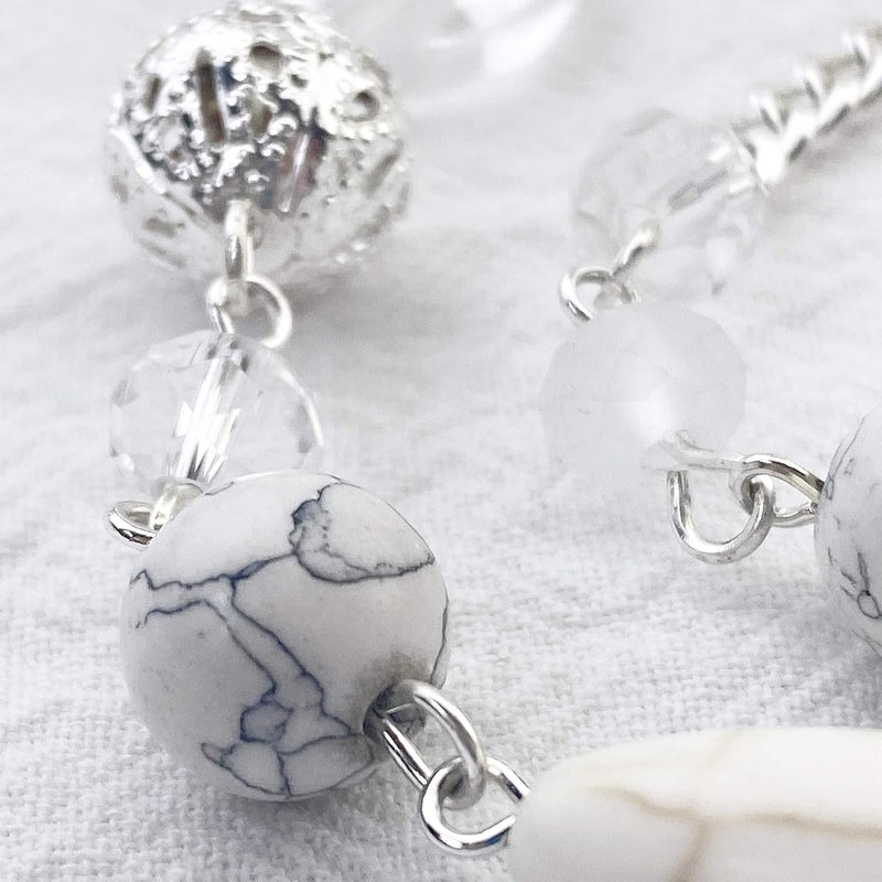 Bocar Long Necklaces for Women Trendy, Boho Layered Crystal Beaded Collar Necklaces for Women, Fashion Statement Necklaces Jewelry - Image 4