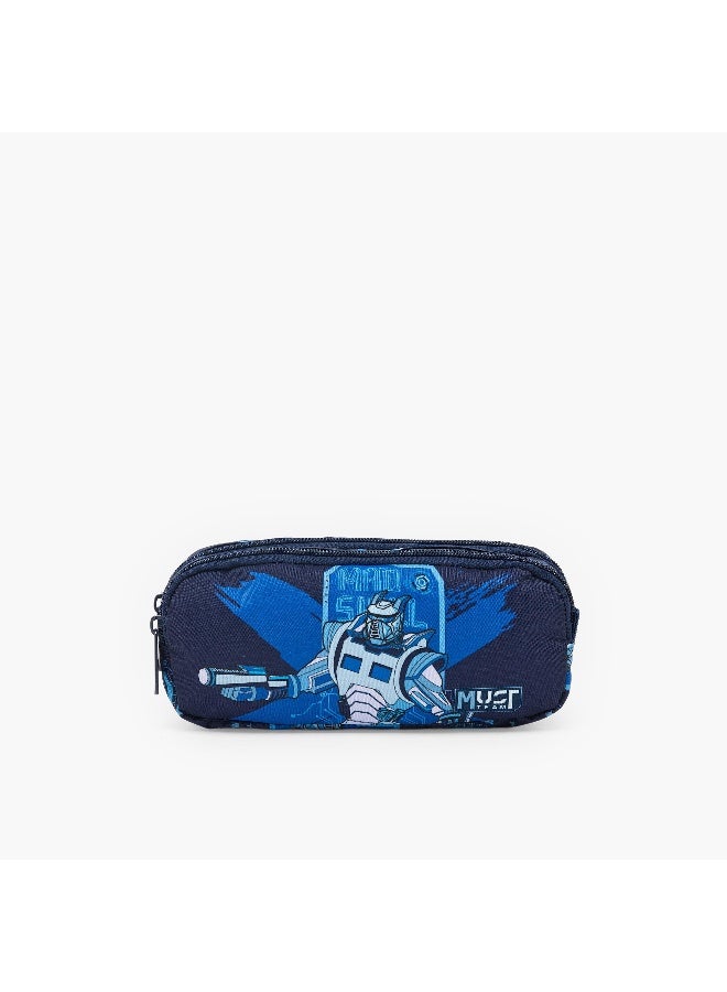 Must Robot-Pouch-2 Cmprts- (Polyester) Multicolor \ 21?6?9 - Image 2