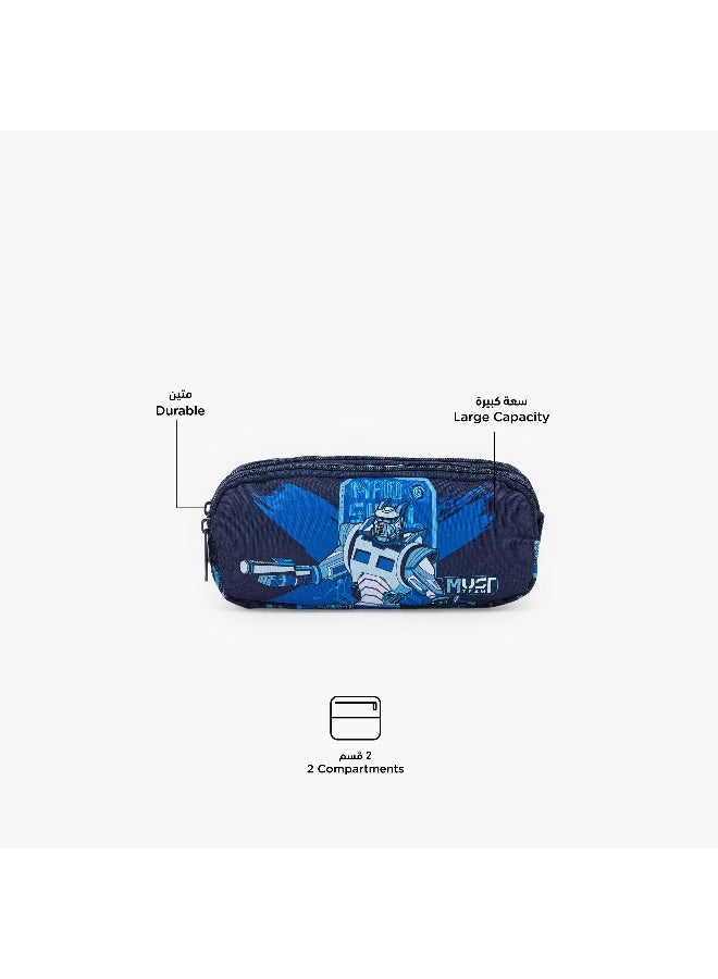 Must Robot-Pouch-2 Cmprts- (Polyester) Multicolor \ 21?6?9 - Image 3