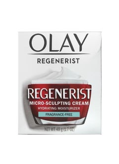Olay Regenerist Micro Sculpting Cream Fragrance Free 1.7 oz 48 g  - Image 2