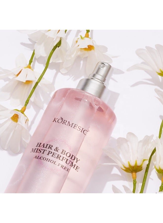 Kormesic 290ml Hair and Body Mist Perfume Fragrance Mist Fragrance Perfume Spray Haircare Refreshing Body Moisturizing Hydrating Soft Hair Care Spray Body Mist - Image 2