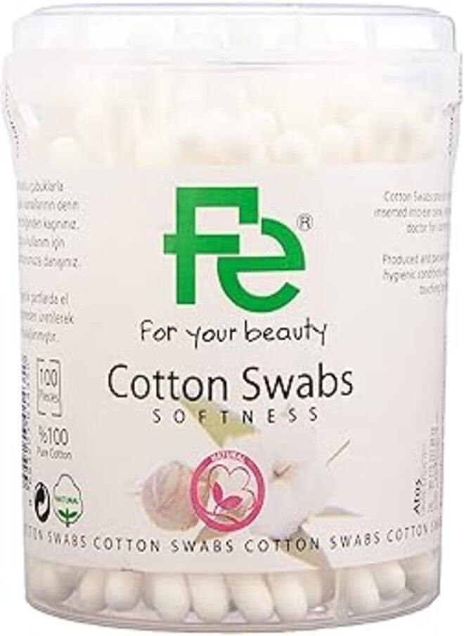 Fe Cotton Swabs 100 Pcs - pzsku/Z284155E9CDC3E8D50CB1Z/45/_/1722278649/86912ce0-7983-4820-9053-4148550323f3