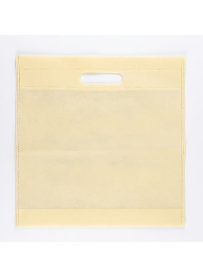 25-piece fabric gift bag yellow color 35*30 cm - Image 1