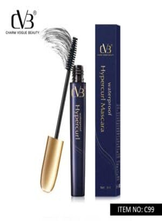 سي في بي ماسكارا CVB C99 هايبركيرل المقاومة للماء | تدوم 18 ساعة، تمنح رموشك تجعيدًا وكثافة، مكياج عيون مقاوم للتلطخ، 8 مل - Image 3