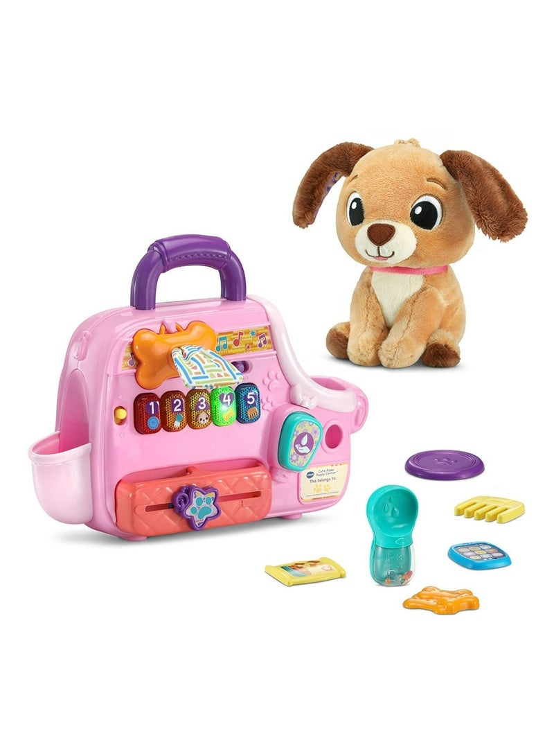 VTech Baby Cutie Puppy Carrier – Interactive Role-Play Toy with 6 Accessories, Light-Up Buttons, Music & Phrases | for Babies 9–24 Months+ - Image 2