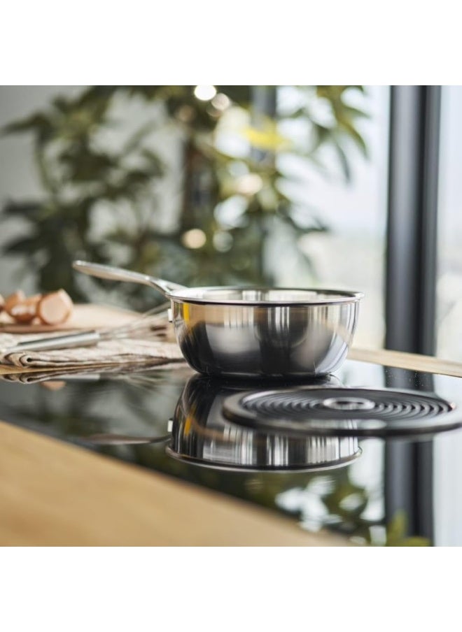 Zwilling Demeyere Industry 18Cm Conical Sauce Pan +Lid  - Image 3