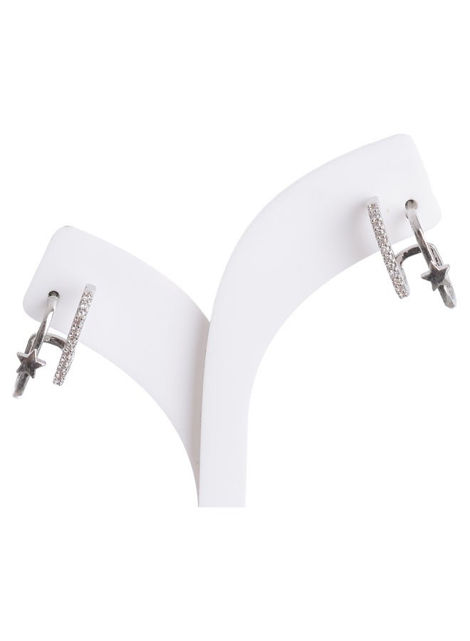 Akher el Ankoud Stainless Steel Earrings  - Image 1
