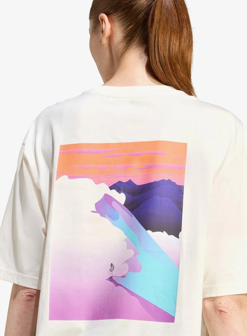 Adidas  OUTDOOR ADVENTURE GRAPHIC T-SHIRT for Women | Best Price UAE