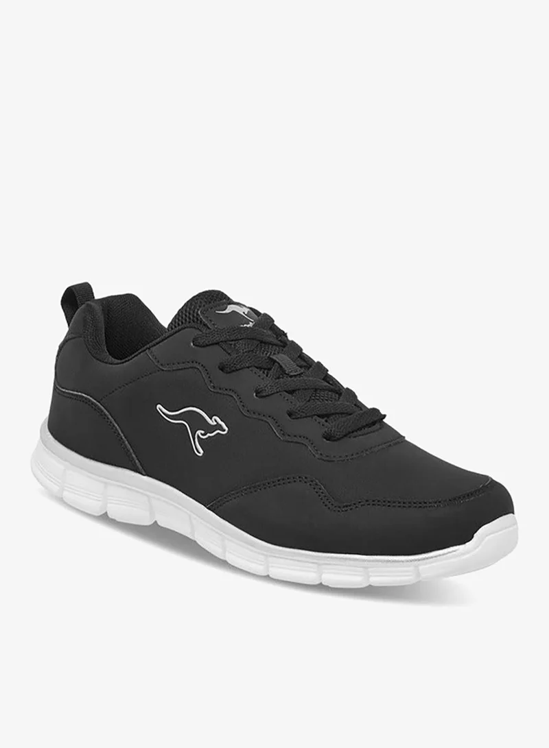 kangaROOS BLACK Women's Pull Tab Lace-Up Sports Shoes for Women | Best Price UAE