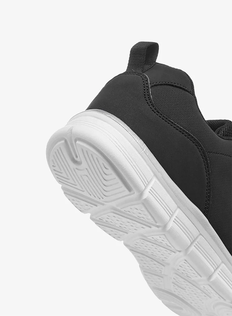 kangaROOS BLACK Women's Pull Tab Lace-Up Sports Shoes for Women | Best Price UAE