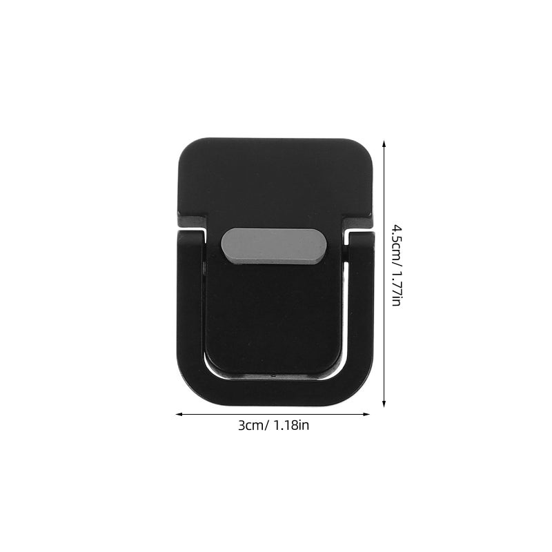 Silver Black Mini Laptop Stand 2 Pack Portable Ergonomic Riser for Home Office Desk - Image 3