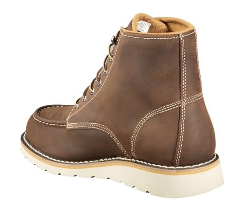 Carhartt Footwear CMW6095 6-Inch Waterproof Wedge Boot - 8 W - Dark Brown - Image 3