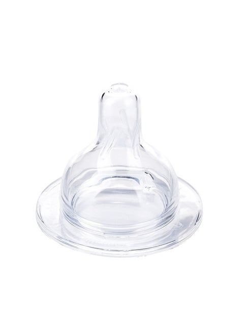 كانبول بيبيز حلمة سيليكون بطيئة للزجاجة الواسعة قطعة واحدة EasyStart