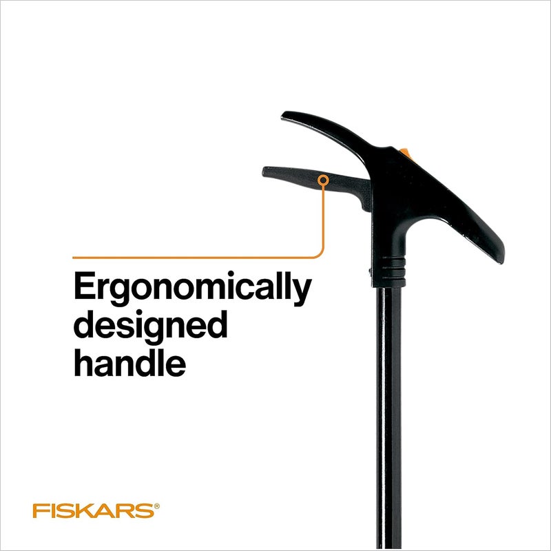 Fiskars Grass Shears, Long Handle, 36" Handle Lawn Shears for Trimming Grass while Standing, Lawn Cutter with 360-Degree Swivel Blade - Image 2