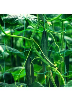 Garden Netting Plant Trellis Net 1.8X1.8M Climbing Plant Supports Mesh Outdoor Indoor Clips for Beans Tomatoes Peas Pumpkin Flowers Vegetables