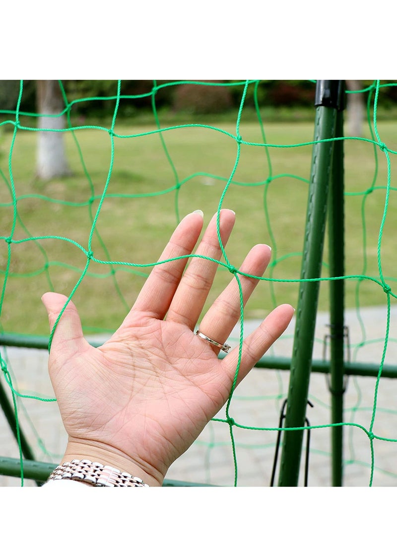 EHOME - Garden Netting Plant Trellis Net 1.8X1.8M Climbing Plant Supports Mesh Outdoor Indoor Clips for Beans Tomatoes Peas Pumpkin Flowers Vegetables - Image 1