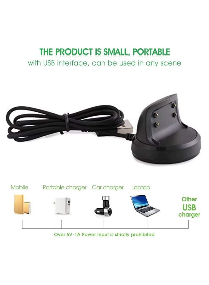 Replacement USB Charging Cable compatible with Samsung Gear Fit 2 / Fit2 Pro R360 R365 - Image 2