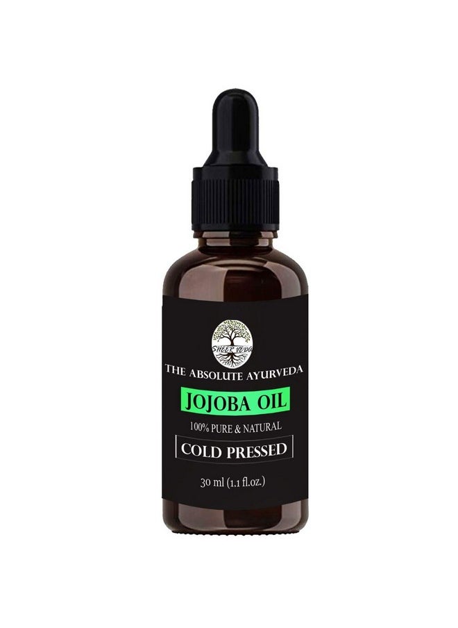 Sheer Veda - Pure And Organic Jojoba Oil For Hair Skin And Body (30 Ml (Pack Of 1)) - Image 1
