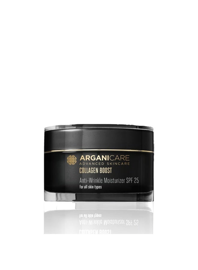 Arganicare Collagen Boost Anti-Wrinkle Moisturizer SPF25 50ml - Image 1