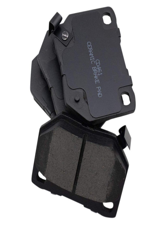 تي آر كيو طقم تيل فرامل سيراميك أمامي وخلفي من TRQ لسيارة سوبارو إمبريزا WRX موديل 2006-2007 (جديد) - Image 4