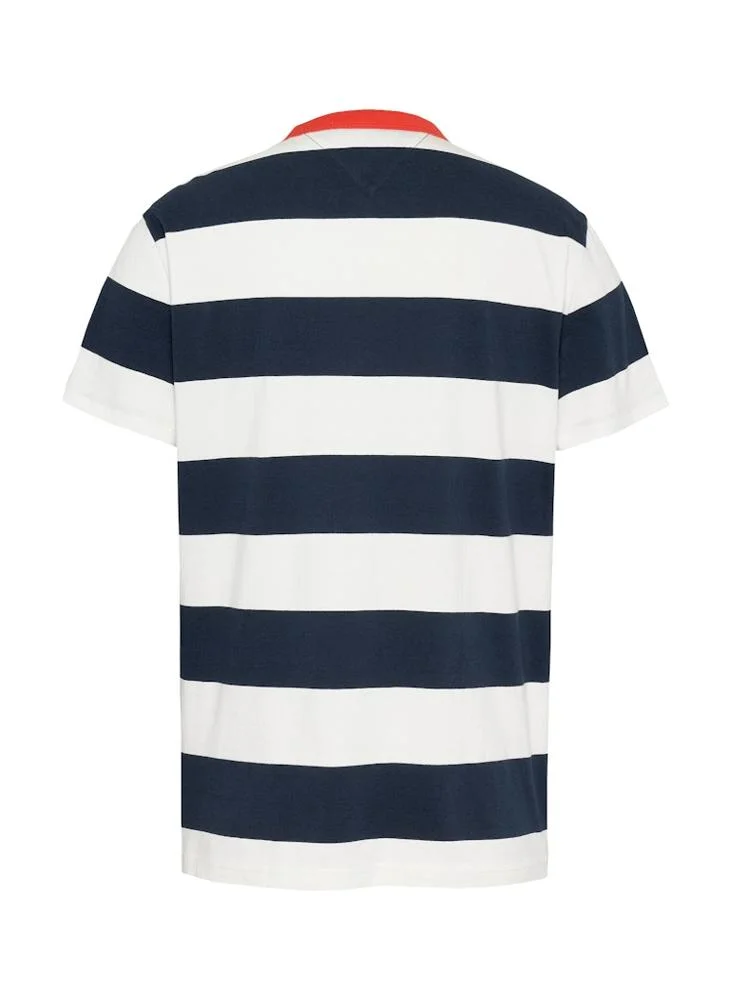 TOMMY JEANS Regular Fit Bold Stripe T-Shirt