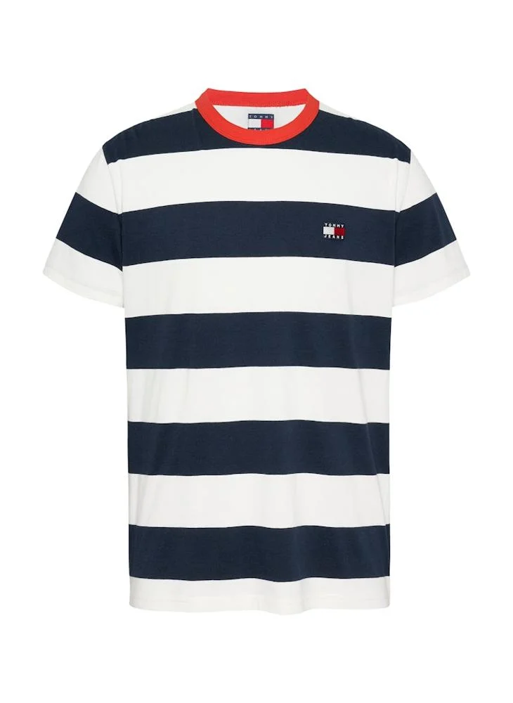 TOMMY JEANS Regular Fit Bold Stripe T-Shirt