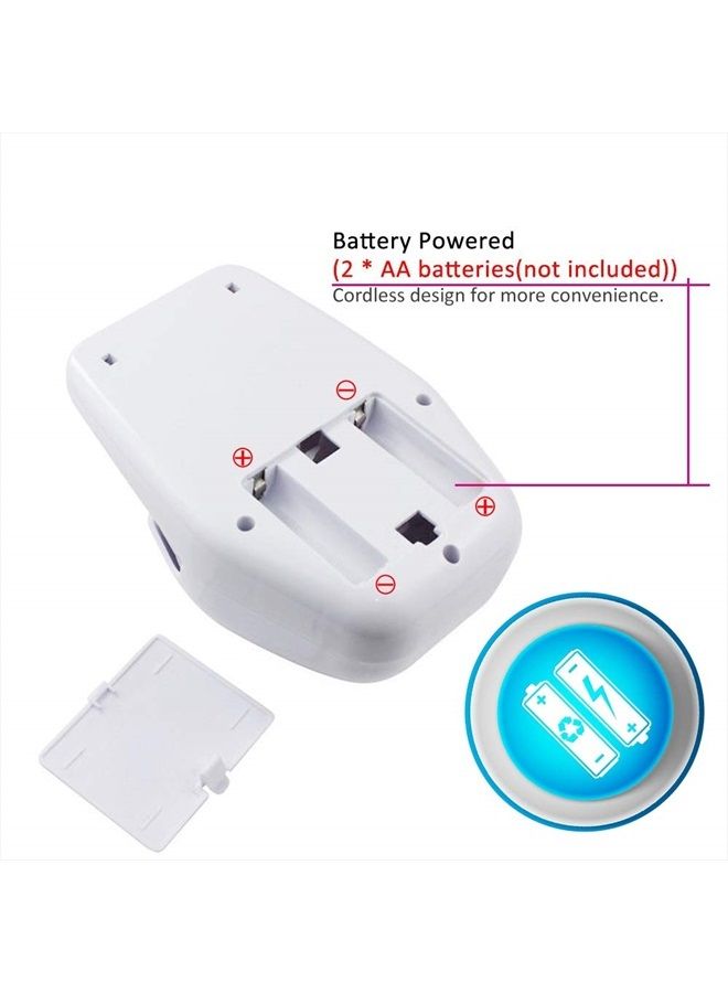 eyxformula Nail Fan Dryer for Regular Nail Polish, Portable Nail Dryer Nail Art Polish Machine Quick Dry Nail Polish Gel Nail Dryer Blower for Fingernail Toenail, Portable Fans Battery Operated - Image 5