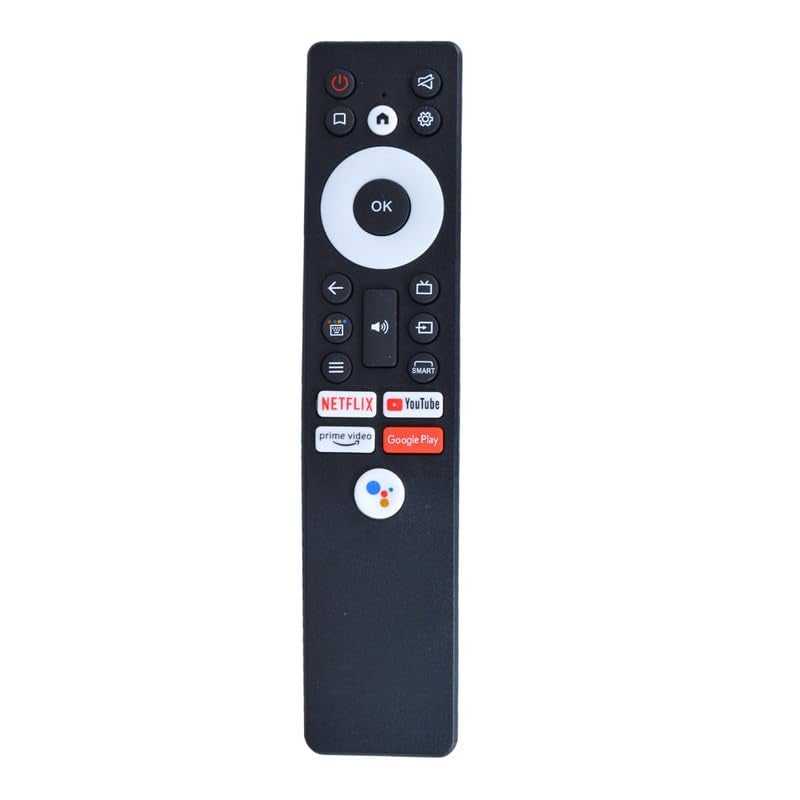 RESORB LED 589 Non Voice Remote Control Compatible for Amstrad Smart LCD/LED TV with Netflix YouTube primevideo Google Play Buttons (Match Your New to Previous One Before Purchase) - Image 1