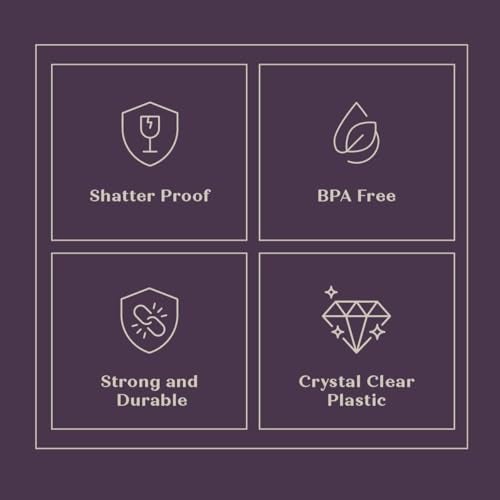 SETUP Clear Hard Plastic Shot Glasses [1 oz. - 100 Count] Disposable Shot Cups - Image 4