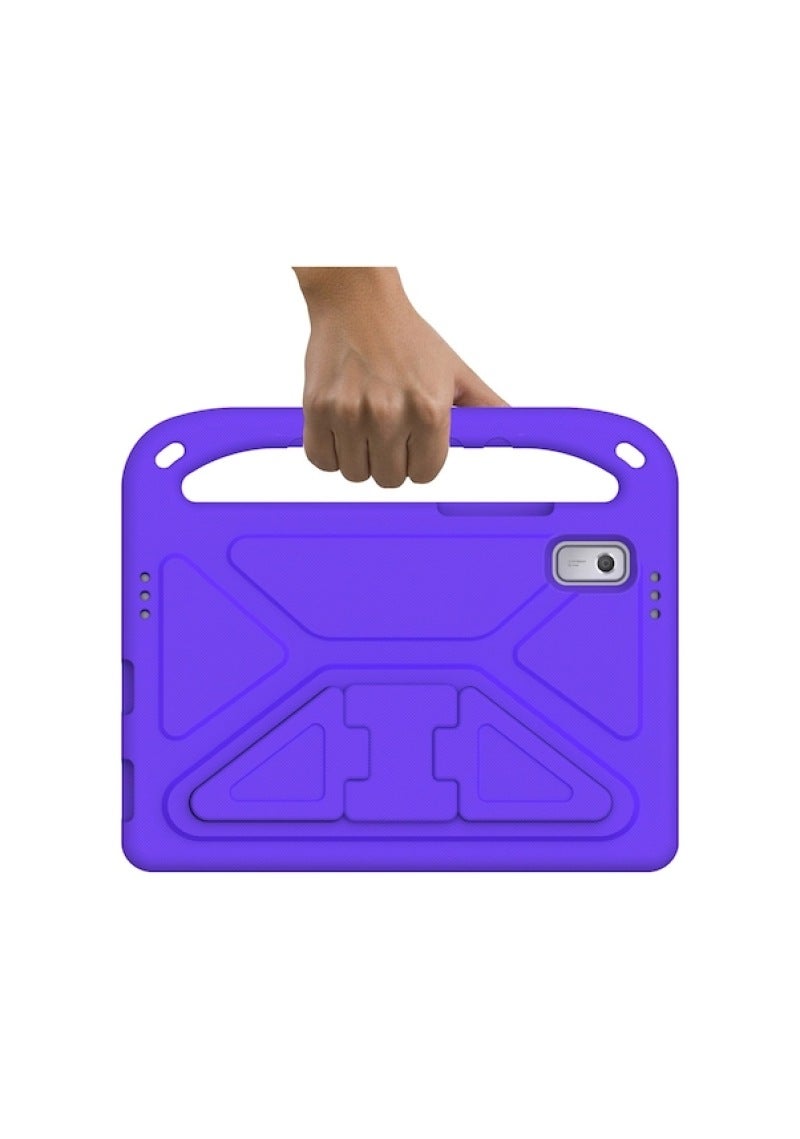 Silicone Cover: Durable Impact Protection - Integrated Handheld Bracket Anti-drop Strap for Lenovo Tab M9 On-the-go Use - Image 4