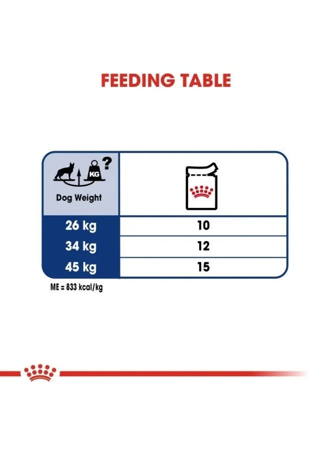 ROYAL CANIN رويال كانين SHN ماكسي طعام رطب للبالغين علبة 10x140غ - Image 3