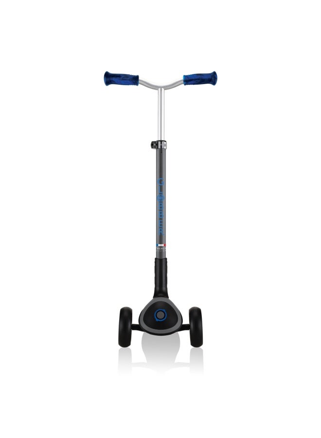 Globber Master Prime 3-wheel Kick Scooter Navy Blue - Image 4