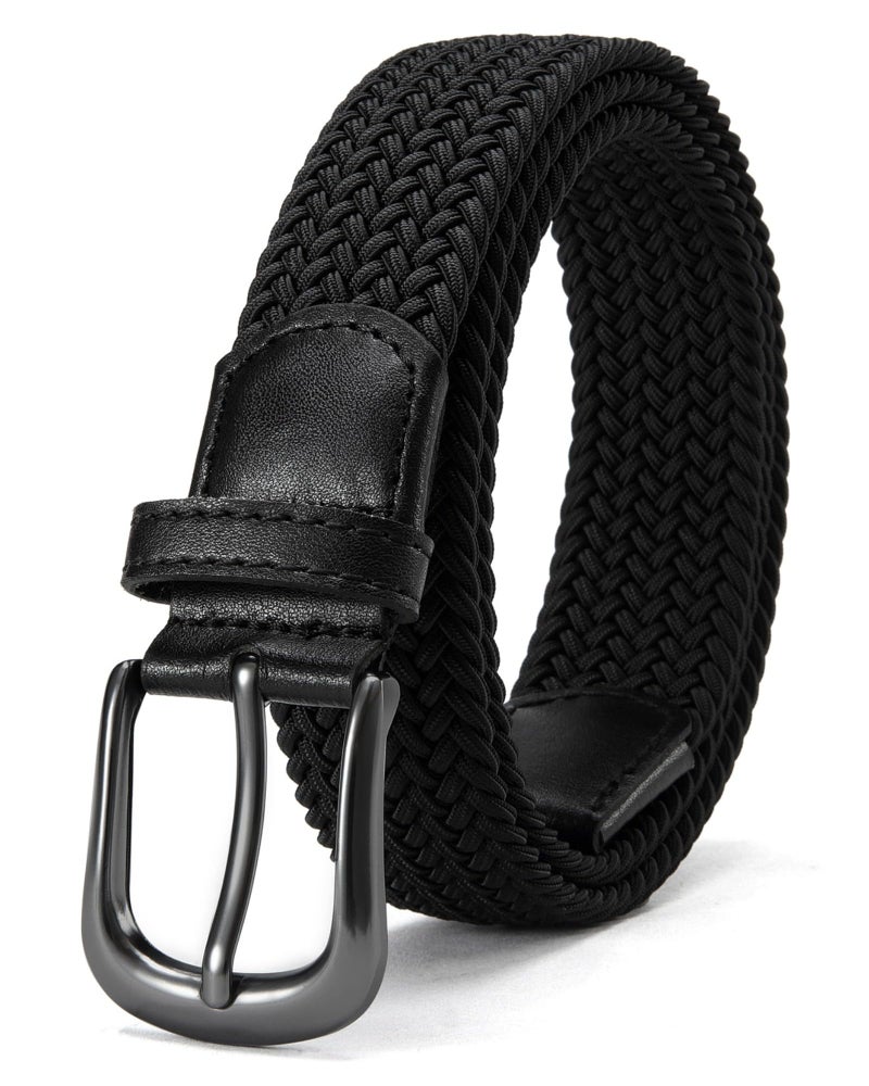 CHAOREN Boys Belt for Golf, Elastic Kids Belts for Kids, Boys Braided Stretch Youth Baseball Belt(30mm) - Image 1