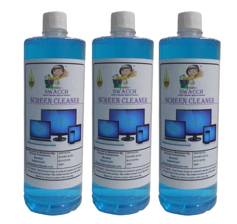 swacch Screen Cleaner (1 Litre) (Pack of 3) - Image 1