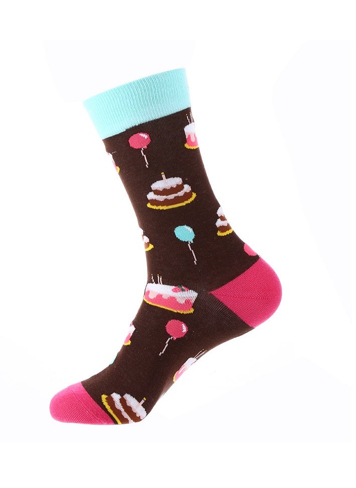 Generic - Unisex Absorb Sweat and Deodorize Socks 3 Pairs High Quality Socks One Size Fits All - Image 1
