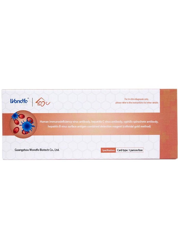Wondfo Wondfo 2 Boxes Test Strips 4 in 1 4th Generation STD Self-Test Antigen  - Image 5