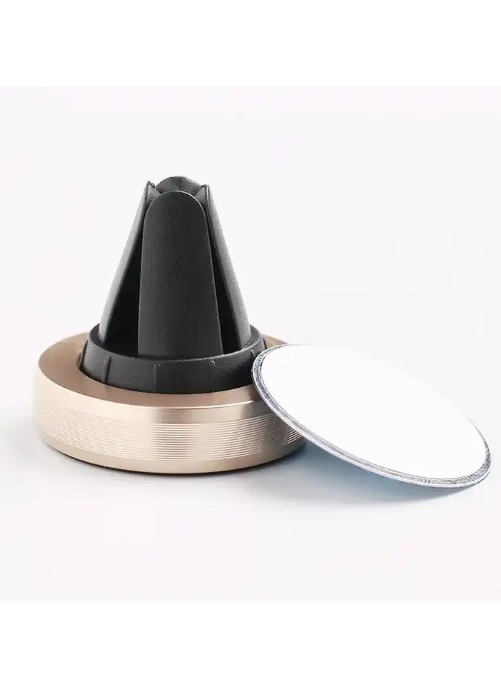 SS Universal Magnetic Air Vent Car Cell Phone Holder cellphone Dashboard Clip Magnet Mobile Phone Stand Mount for Car iphone - HA2  - Image 2