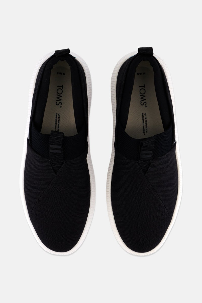 TOMS Men Alpargata Rover Slip On Casual Shoes, Black - Image 3
